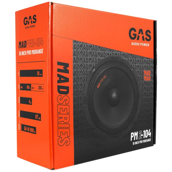 PM2-104 | GAS MAD Serisi 25 cm Midrange