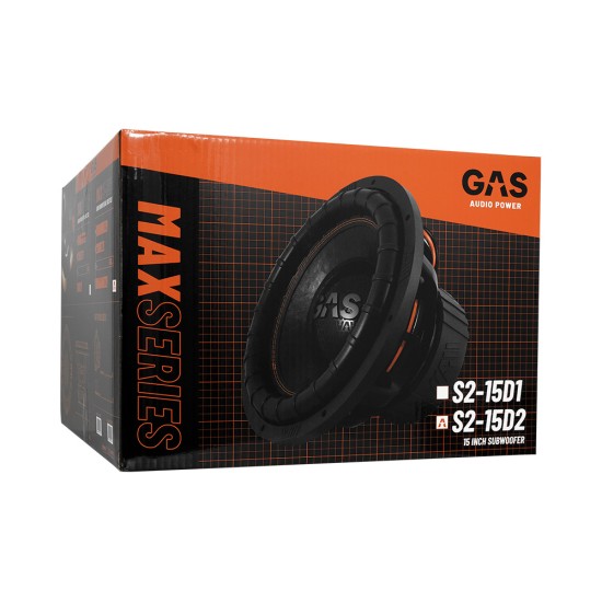 S2-15D2 | GAS MAX Serisi 38 cm Subwoofer