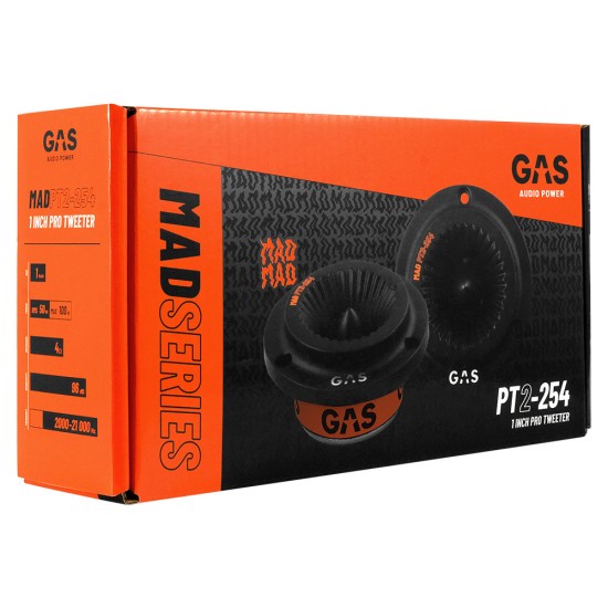 PT2-254 | GAS Mad Serisi 9,5 cm SPL Tweeter