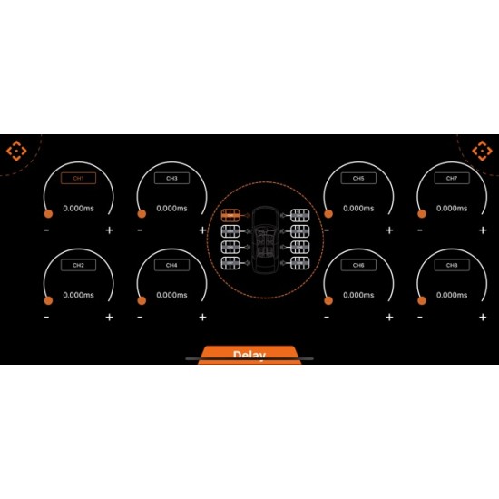 PBX-DSP8 | Powerbass 8 Kanal 32Bit DSP