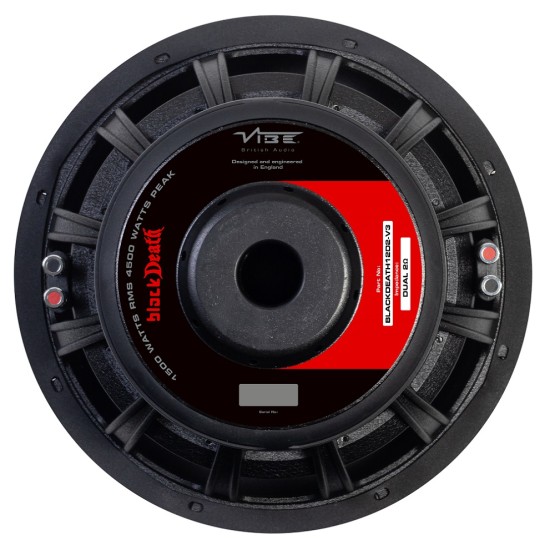 BLACKDEATH12D2-V3 | VIBE Black Death Serisi 30 cm Subwoofer